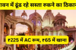 Vrindavan Budget Stay 2025